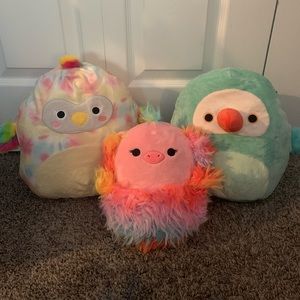 Squishmallow Bird Bundle — Shoni, Carmella, Elda